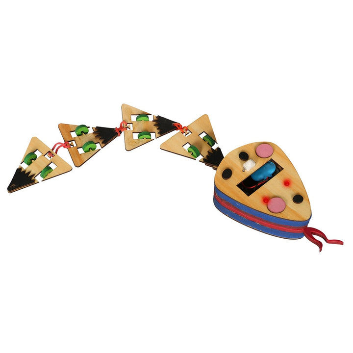 Wooden Fun Toy Electric snake