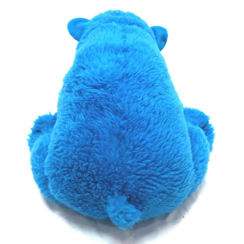 Furry Bear Soft Toy - Blue