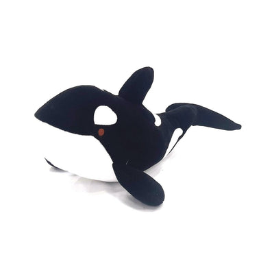 Orca Whale Soft Toy Black