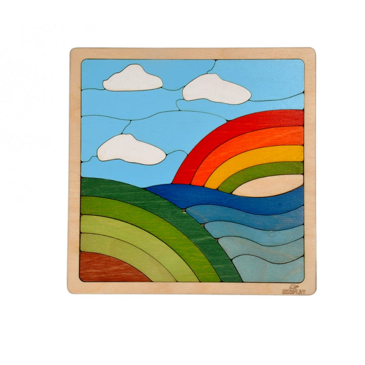 Rainbow Wooden Puzzle - 25 Pieces (3-4 Years)