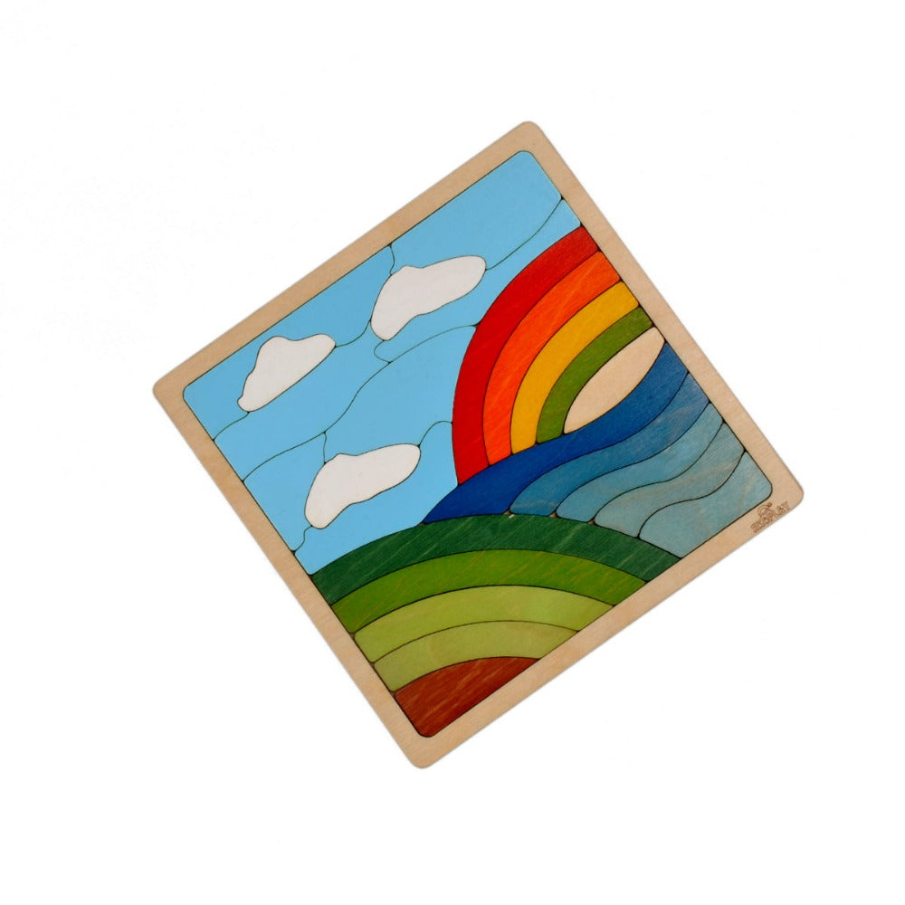 Rainbow Wooden Puzzle - 25 Pieces (3-4 Years)