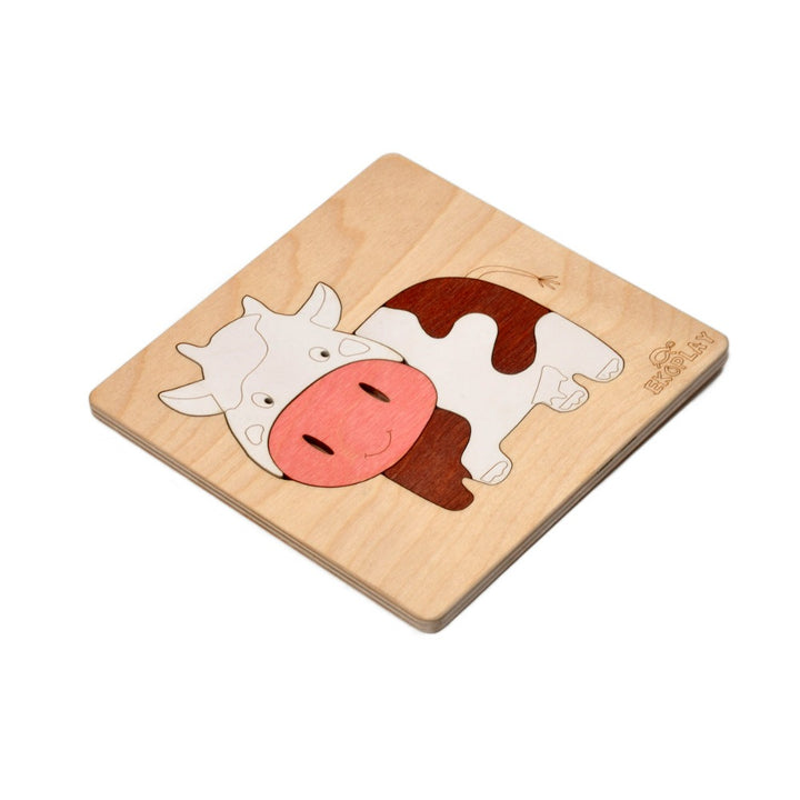 Happy Cow - Wooden Puzzle