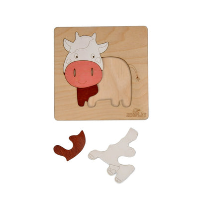 Happy Cow - Wooden Puzzle