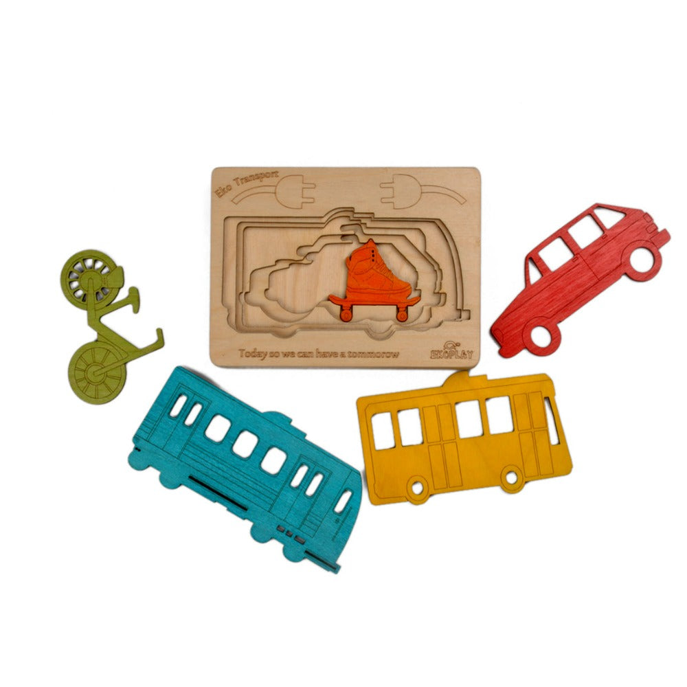 Transport - Wooden Puzzle