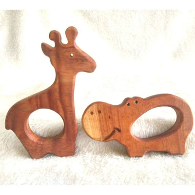 Neem Teether (Giraffe & Hippo)