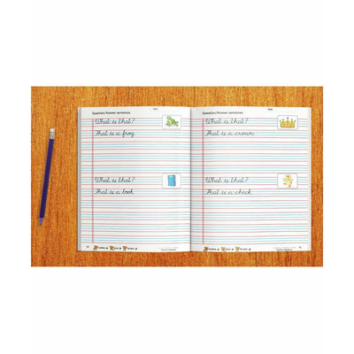 Cursive Practice Letters, Words and Sentences Writing Book