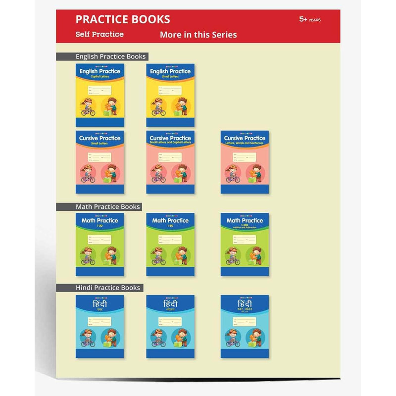 Cursive Practice Letters, Words and Sentences Writing Book