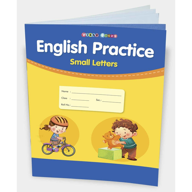 English Practice Small Letters Writing Book