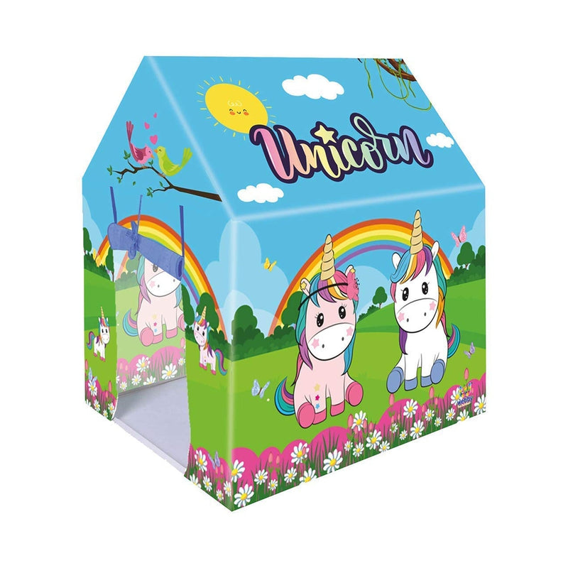 Unicorn Theme Play Tent House - Multicolour