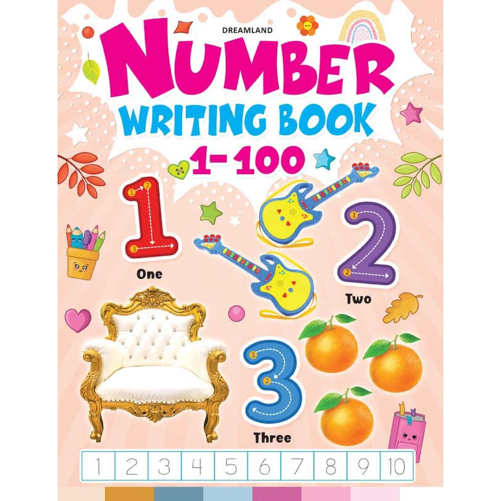 Number Writing Book 1-10