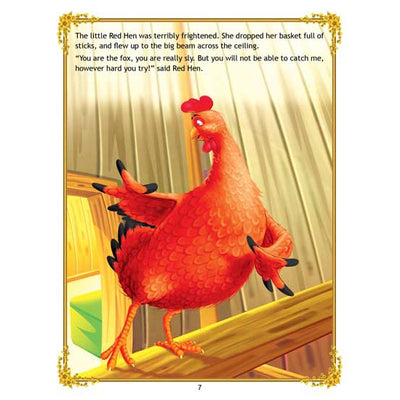 The Sly Fox and the Little Red Hen - Story Book