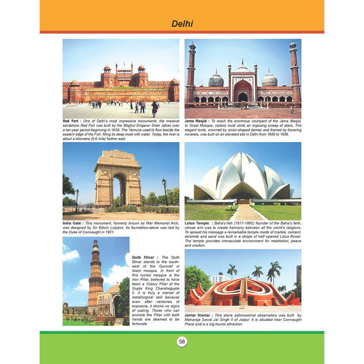 Atlas of India Educational Book