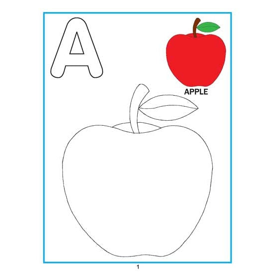 Creative Colouring Book - Alphabet