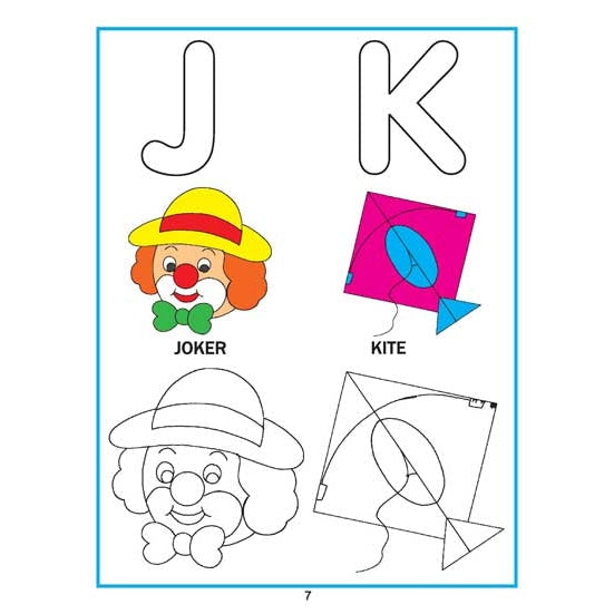 Creative Colouring Book - Alphabet