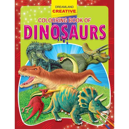 Creative Colouring Book - Dinosaurs