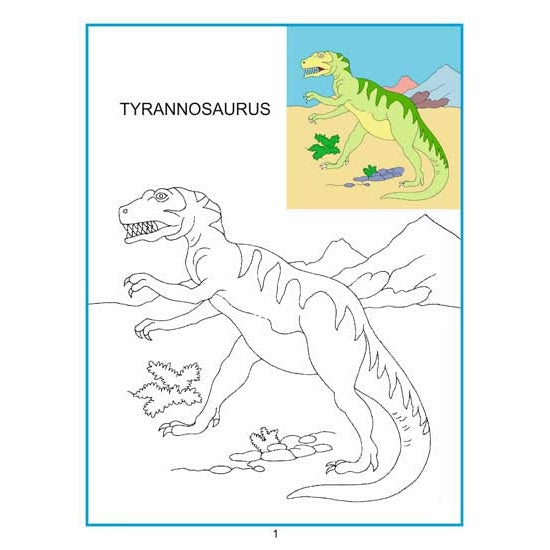 Creative Colouring Book - Dinosaurs