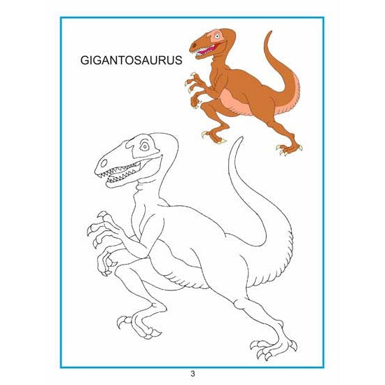 Creative Colouring Book - Dinosaurs