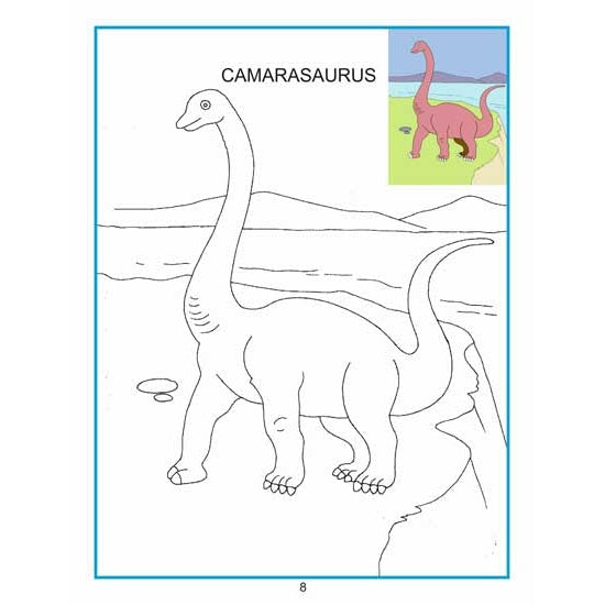 Creative Colouring Book - Dinosaurs