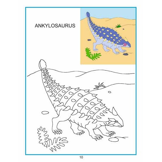 Creative Colouring Book - Dinosaurs