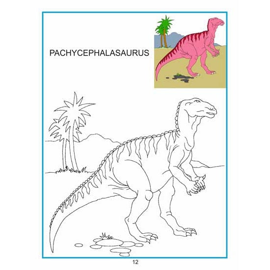 Creative Colouring Book - Dinosaurs