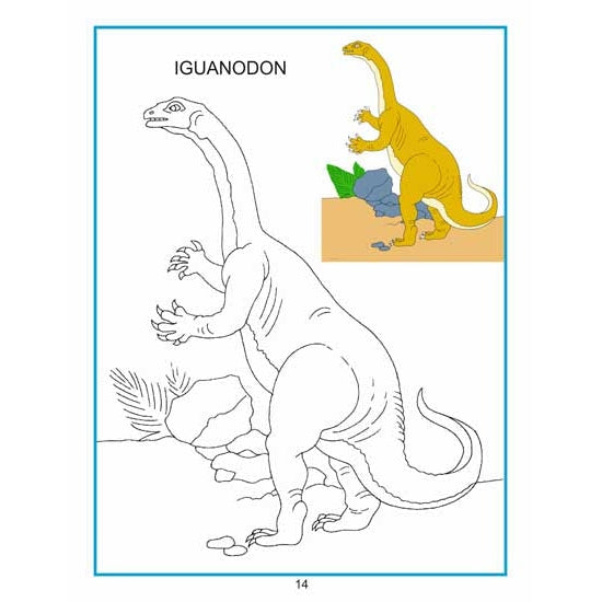 Creative Colouring Book - Dinosaurs