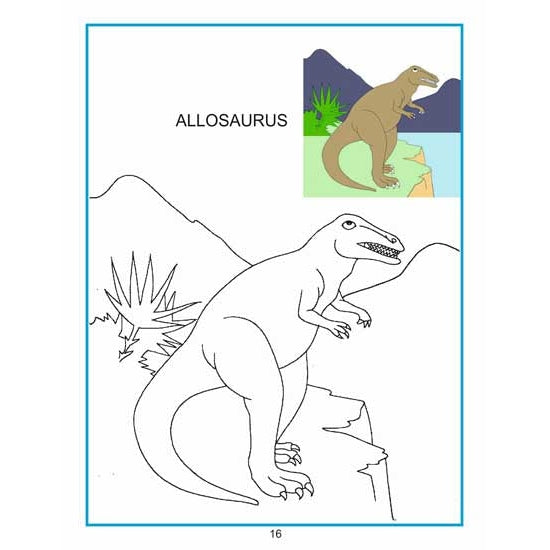 Creative Colouring Book - Dinosaurs