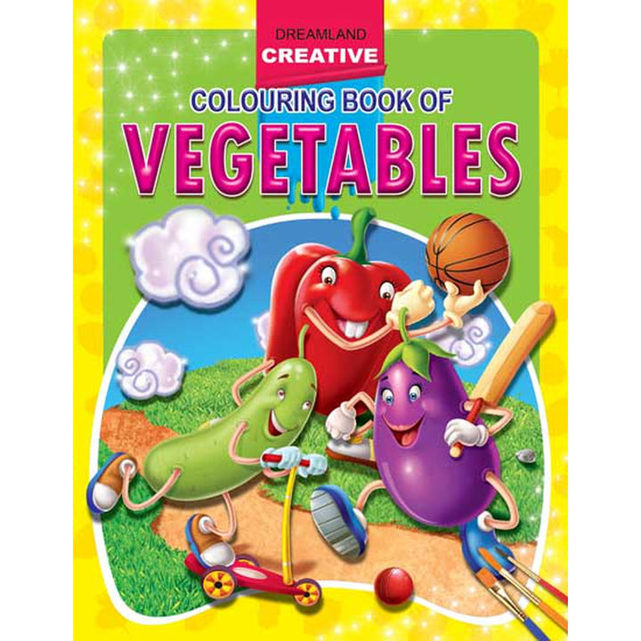 Creative Colouring Book - Vegetables