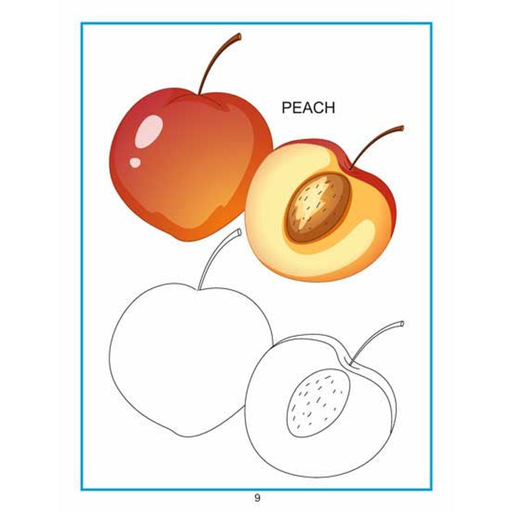 Creative Colouring Book - Fruits