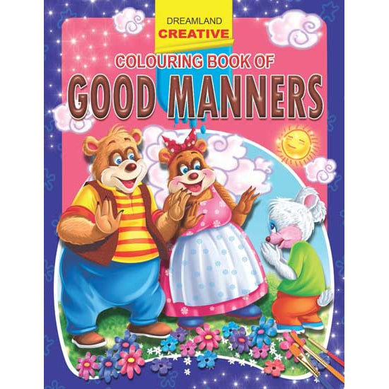 Creative Colouring Book - Good Manners