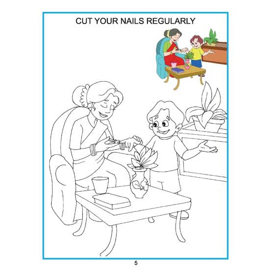 Creative Colouring Book - Good Manners