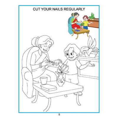 Creative Colouring Book - Good Manners