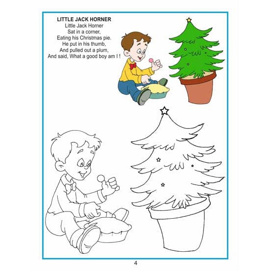 Creative Colouring Book - Nursery Rhymes