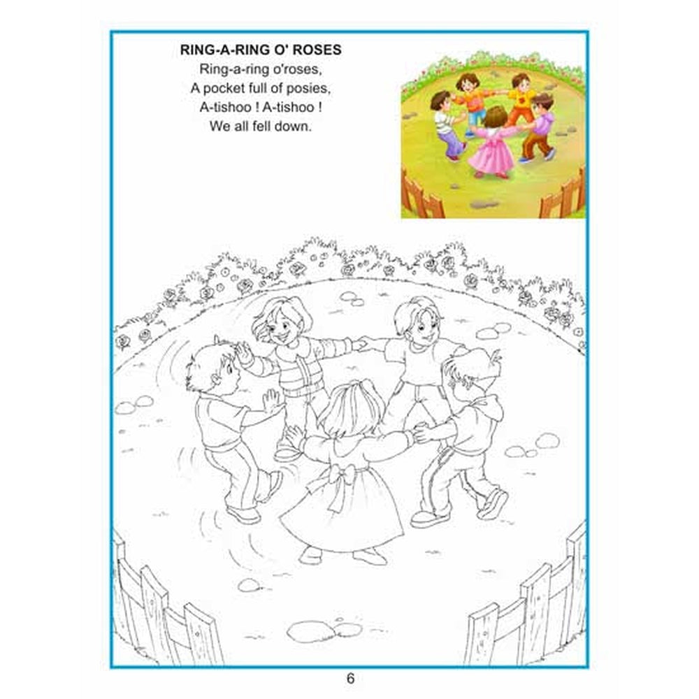 Creative Colouring Book - Nursery Rhymes