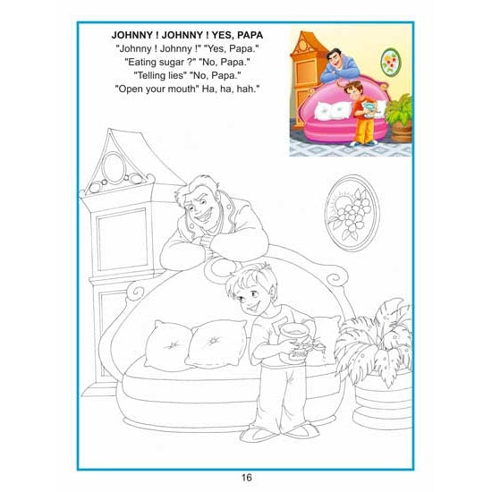 Creative Colouring Book - Nursery Rhymes