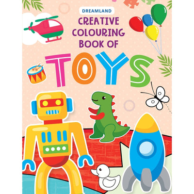 Creative Colouring Book - Toys