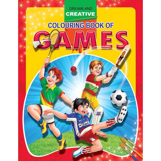 Creative Colouring Book - Games