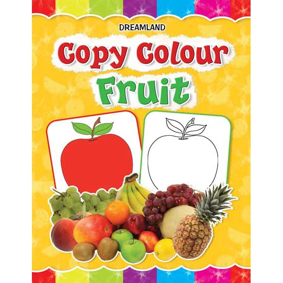 Copy Colour - Fruits Colouring Book