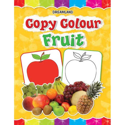 Copy Colour - Fruits Colouring Book