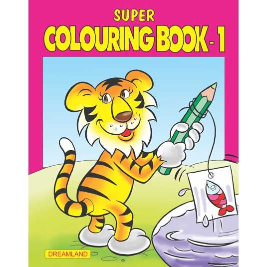 Super Colouring Book Part - 1