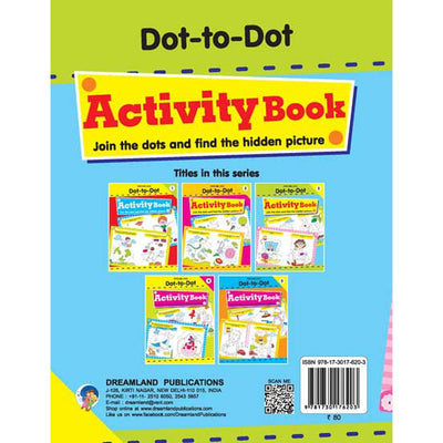 Fun with Dot to Dot Part - 3 Activity & colouring Book
