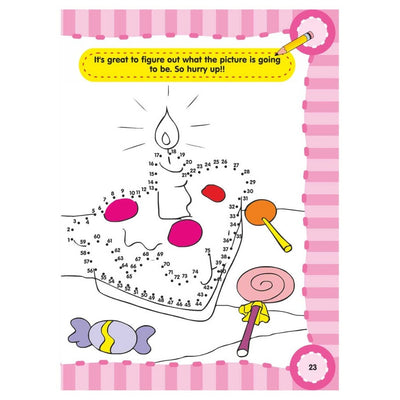Fun with Dot to Dot Part - 4 Activity & colouring Book