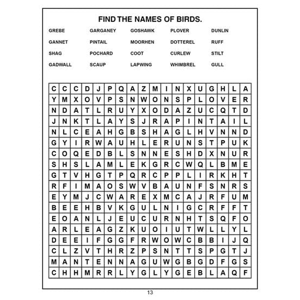 Find the Words Part - 2 Activity Book