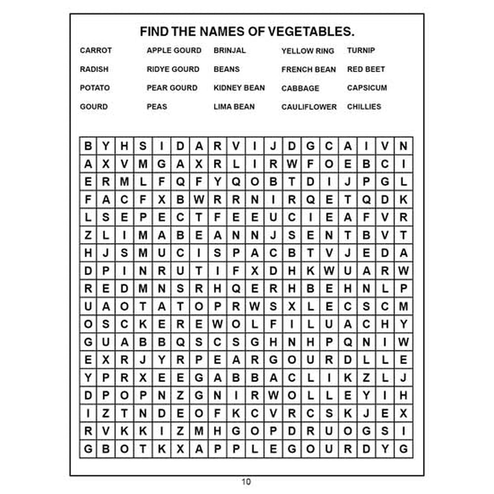 Find the Words Part - 3 Activity Book