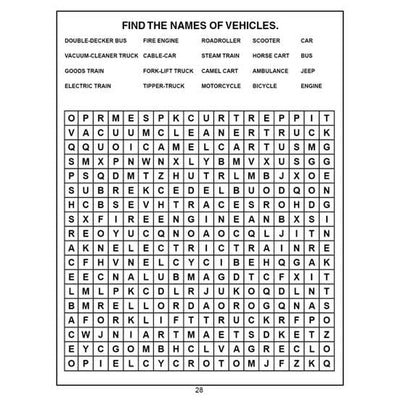 Find the Words Part - 3 Activity Book