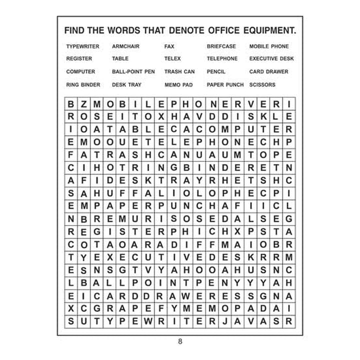 Find the Words Part - 4 Activity Book