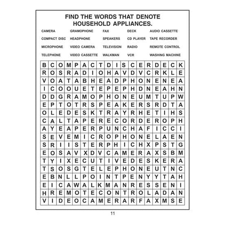 Find the Words Part - 4 Activity Book