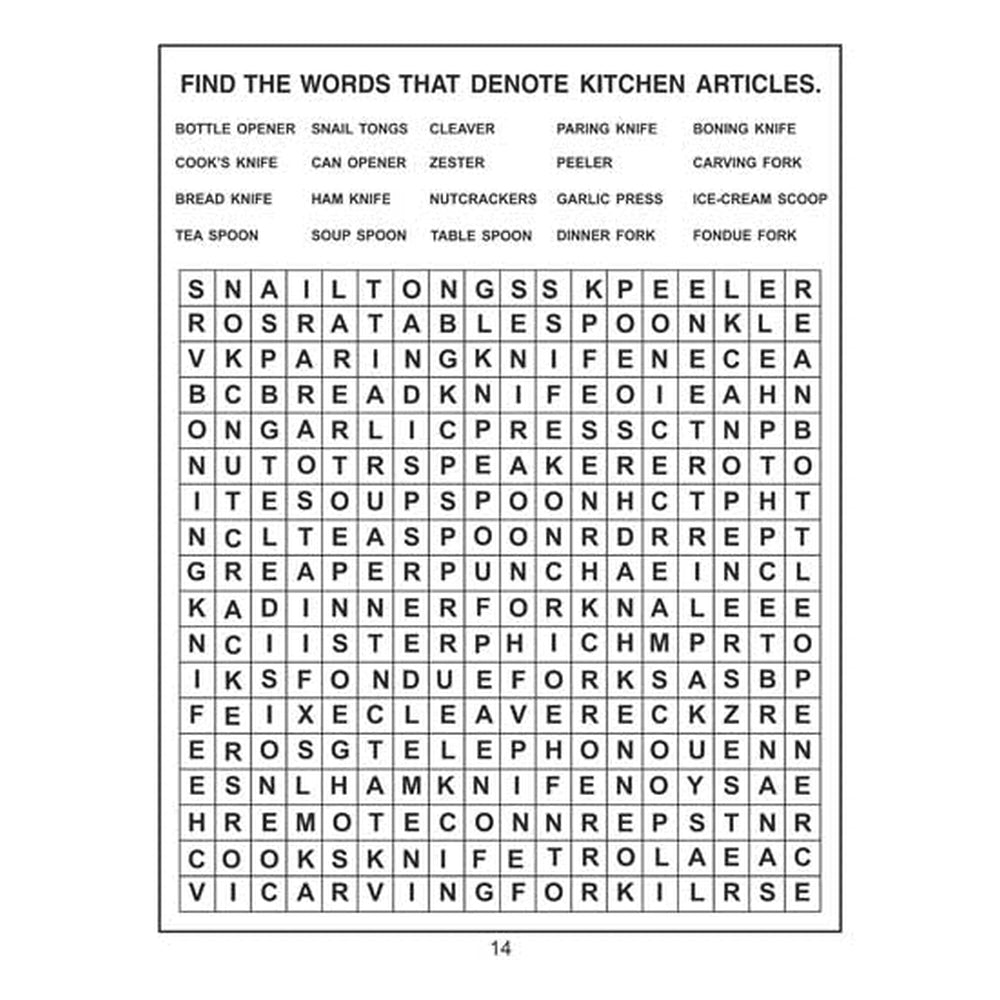 Find the Words Part - 4 Activity Book