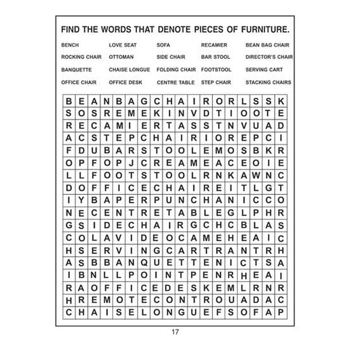 Find the Words Part - 4 Activity Book