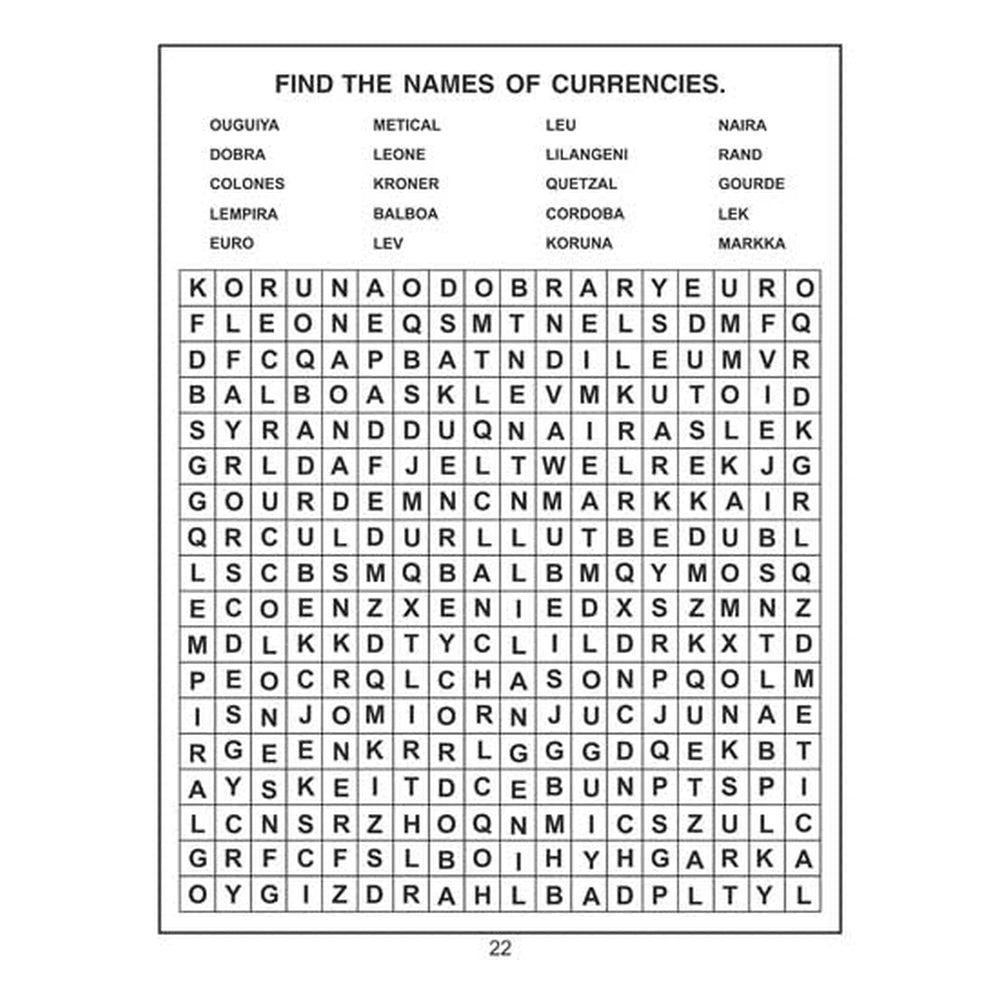 Find the Words Part - 5 Activity Book