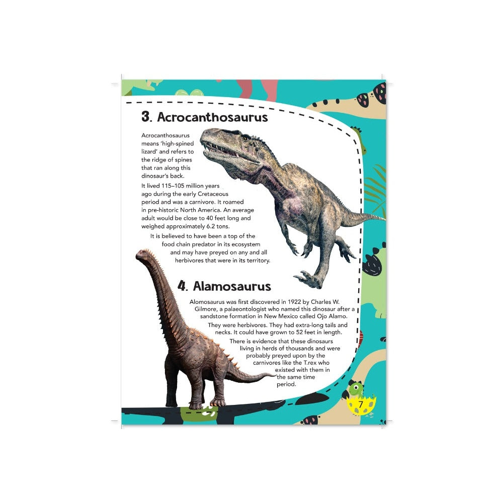 101 Dinosaurs  Encyclopedia for 7 to 10 Year Old Kids